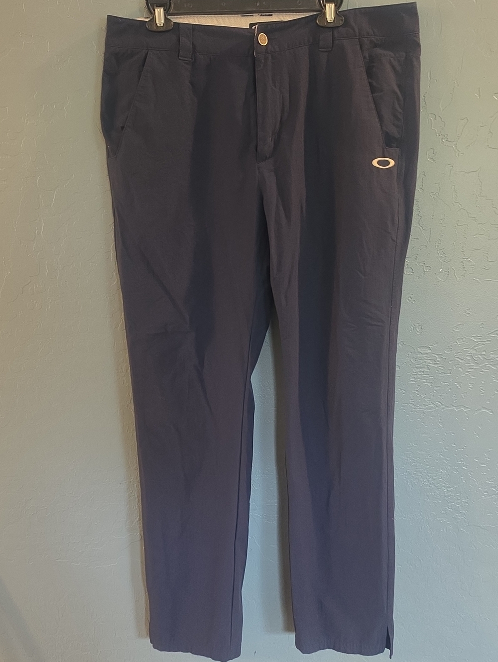 Oakley Golf Navy Stretch Performance Chinos 36 32